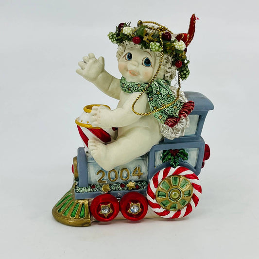 Dreamsicles CHERUB Train Hanging Christmas Ornament Angel Express 20375 TB2