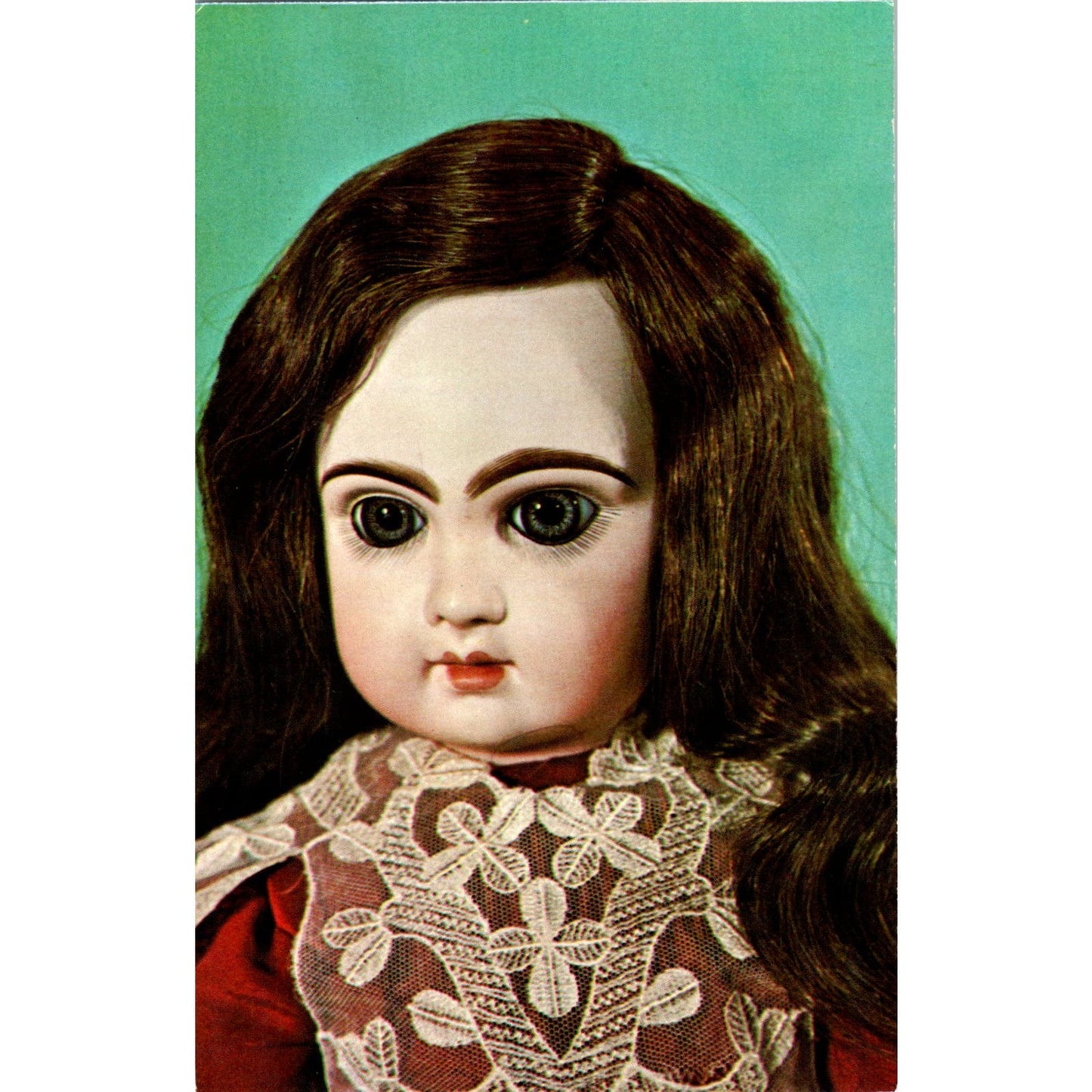 Tete Jumeau Composition Body Doll Art Studio 1971 Original Postcard PB6