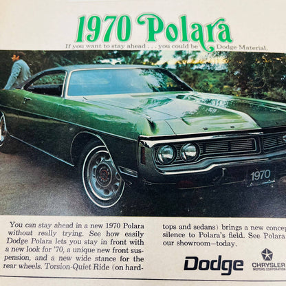 Dodge News Magazine December 1969 Monaco Polara Coronet Station Wagon BA3