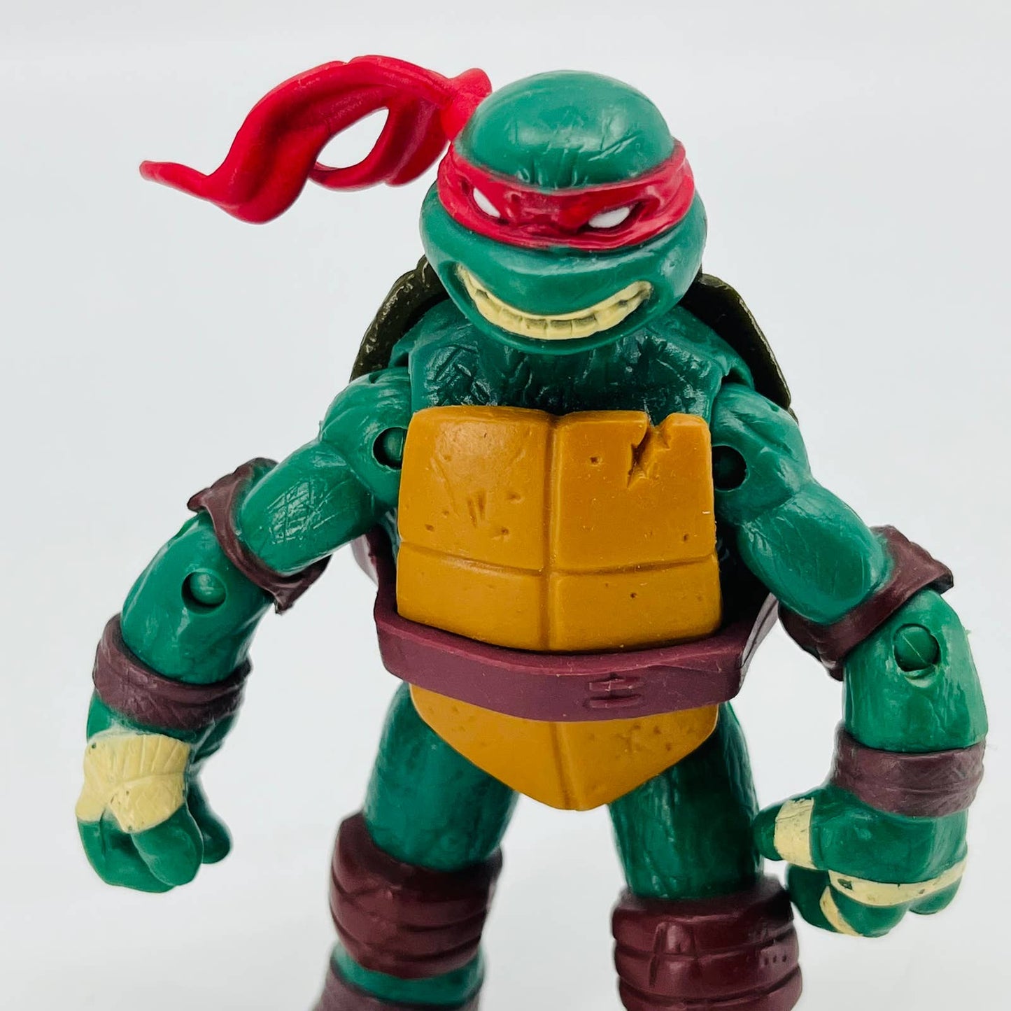 2012 Viacom Playmates TMNT Raphael Teenage Mutant Ninja Turtles 4.5" Figure TD3