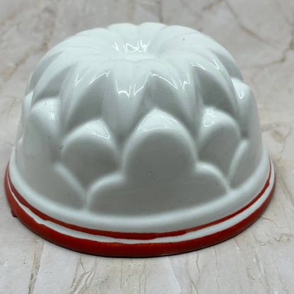 Vintage Bassano Italian Ceramic Bundt Pan Hanging Mold 5.5” TJ1