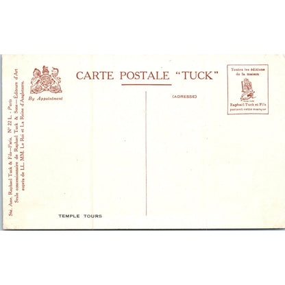 Arc De Triomphe Paris France Raphael Tuck Original Postcard P3-2