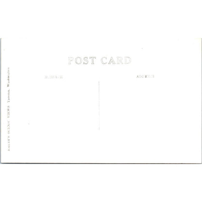 Antique Postcard RPPC Industrial Plant Hanford Washington TD9