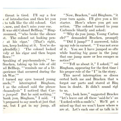 She Landed Square in the Arms of the Most Handsome Aide 1921 Illustration TJ7-S