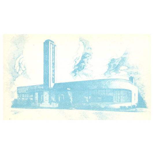 Interstate Glass House Restaurants - Postcard TJ8-2