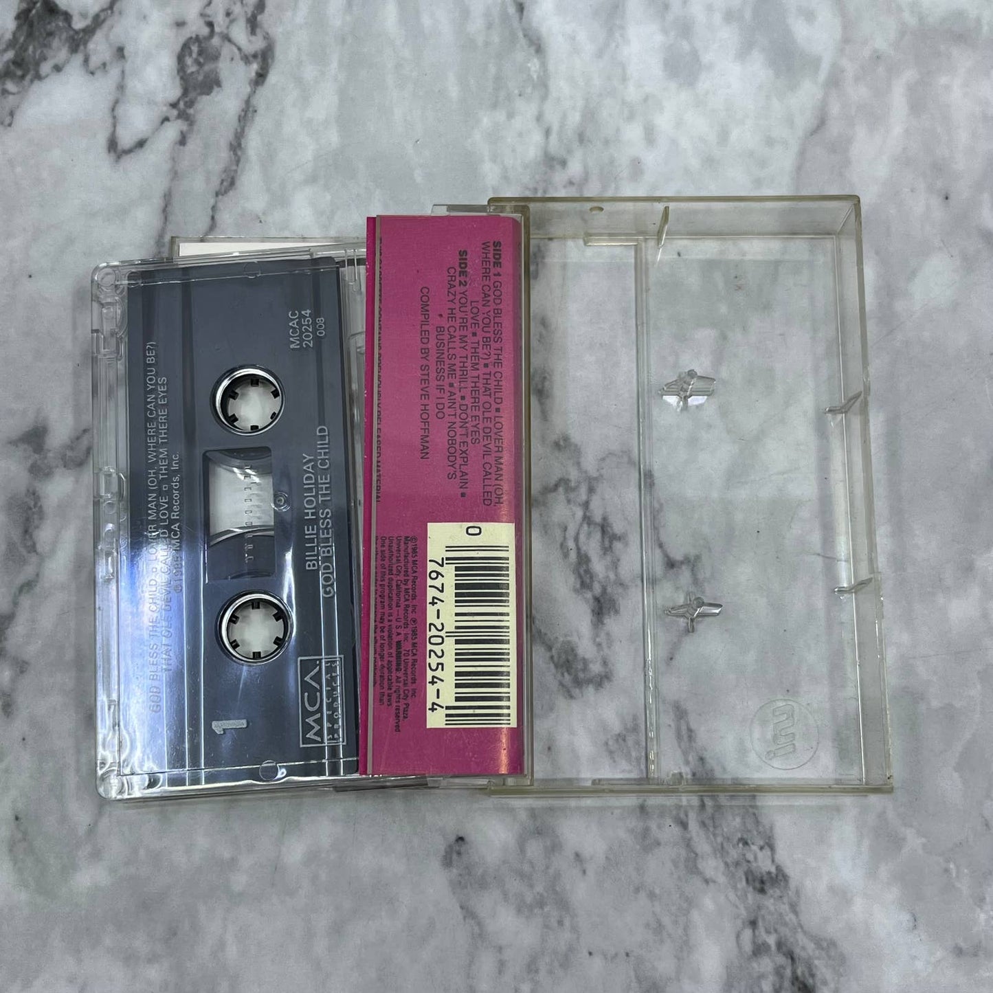 Billie Holiday God Bless The Child Audio Cassette Tape TC7-51