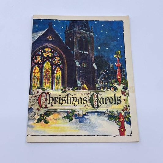 Vintage Christmas Carol Song Book John Hancock Life Insurance Co. Promo SC6