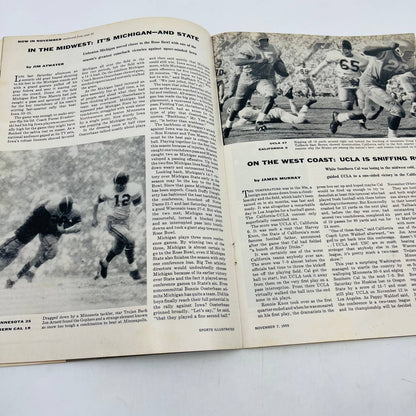 Sports Illustrated Nov. 7, 1955 (Bob Pellegrini, Maryland) Football TB2