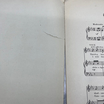 FAREWELL by A.H. Eastman & Fred Hellman 1917 LARGE FORMAT Sheet Music V41-2