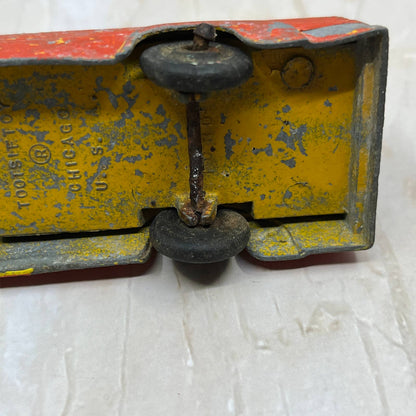 Vintage Tootsie Toy of Chicago Ford Metal Flatbed Truck  Made In USA