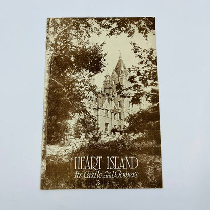 1930s Heart Island Its Castle & Towers Souvenir Photo Book Alexandria Bay NY TD8