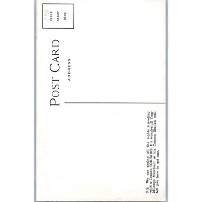 Pan American Highway South of Tamazunchale Mexico Original RPPC Postcard TJ7-MP