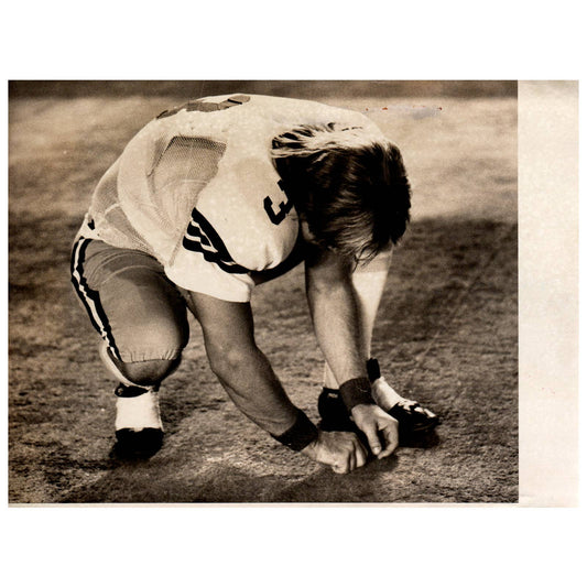 1974 Press Photo Football NCAA Miami vs FSU 6x8" AD3