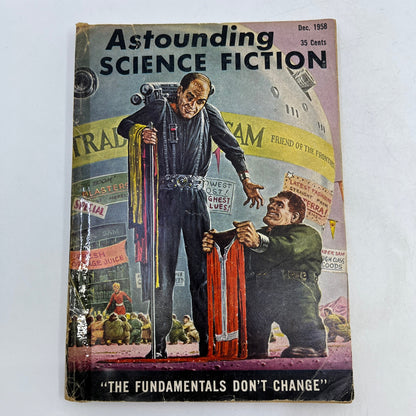 Astounding Science Fiction Magazine - December 1958 pulp Trader Sam TH9