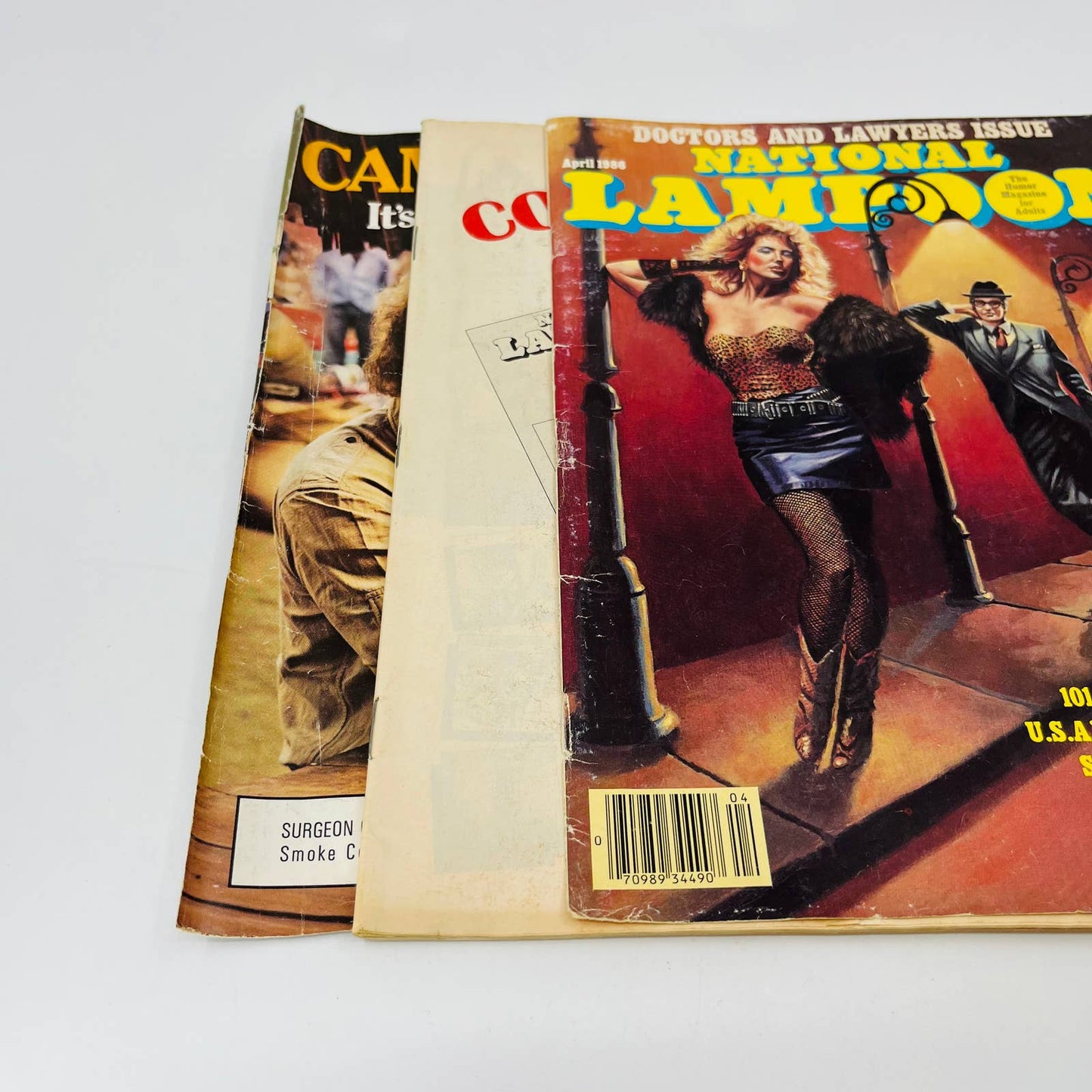 NATIONAL LAMPOON Magazine Original April 1986 Newsstand BA2