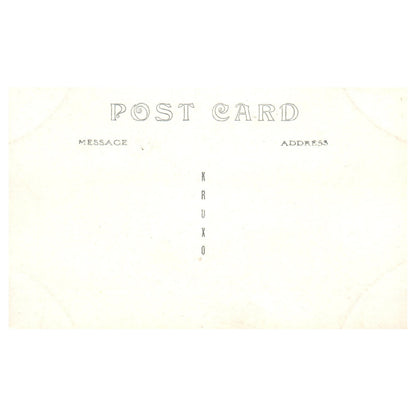 Heavy Seas Coming Over Foc' sl 1913 - Original Postcard RPPC P3-6