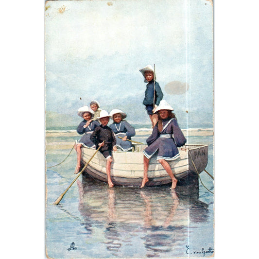 Aquarette Seaside Gems Raphael Tuck Original Postcard P2-12
