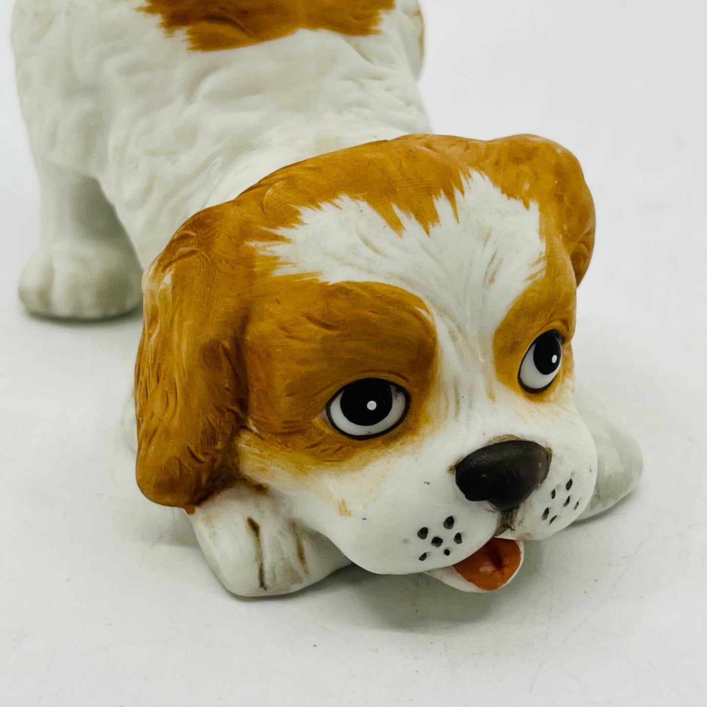 Vintage Cocker Spaniel Puppy Dog HOMCO 3" Porcelain Figurine #1407 TC3