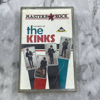 Masters of Rock - The Best of the Kinks - Team Records Cassette Tape TC7-43