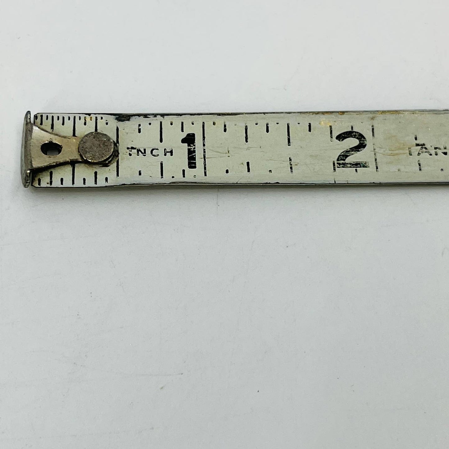 1940s Art Deco Stanley Six Feet Metal Tape Measure 346w SC3