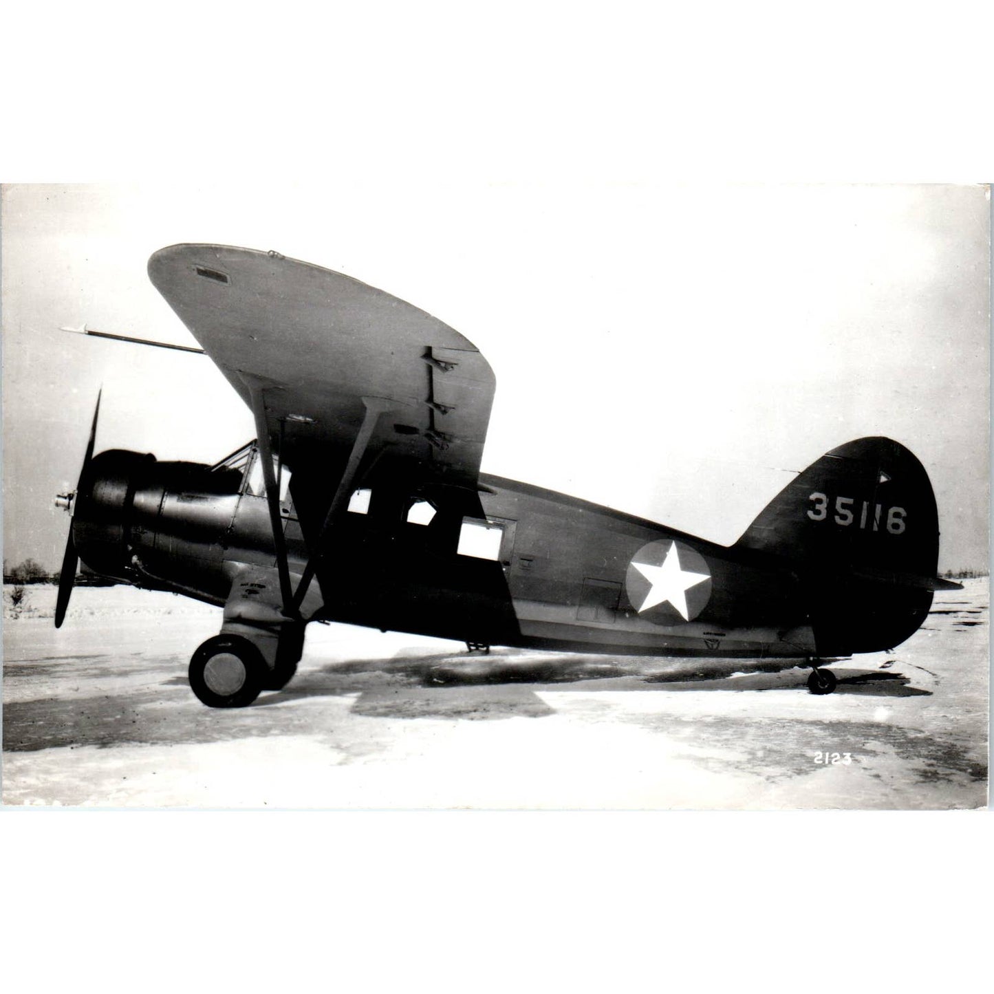 Vintage WWII Photograph of the Norseman Noorduyn UC-64 3.5x5.5" EA3