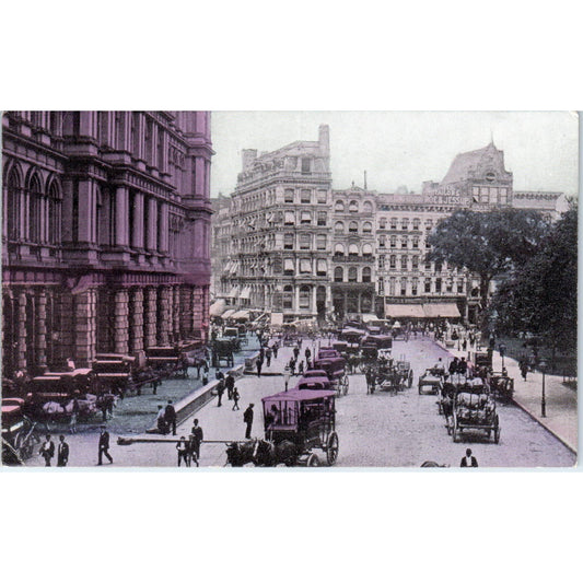 Post Office Building New York c1910 Original Postcard TK1-24