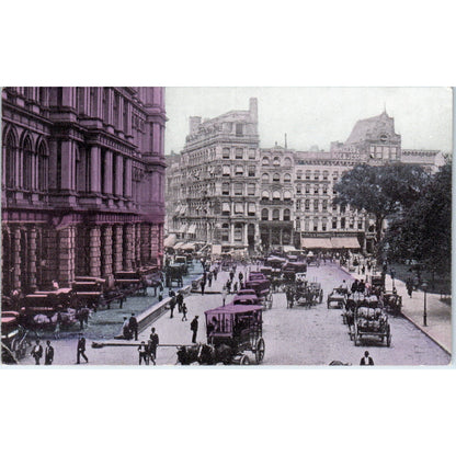 Post Office Building New York c1910 Original Postcard P1-13