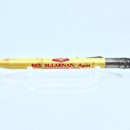 Vintage Mechanical Pencil DX Motor Fuel Rex McLarnan State Center IA SD7
