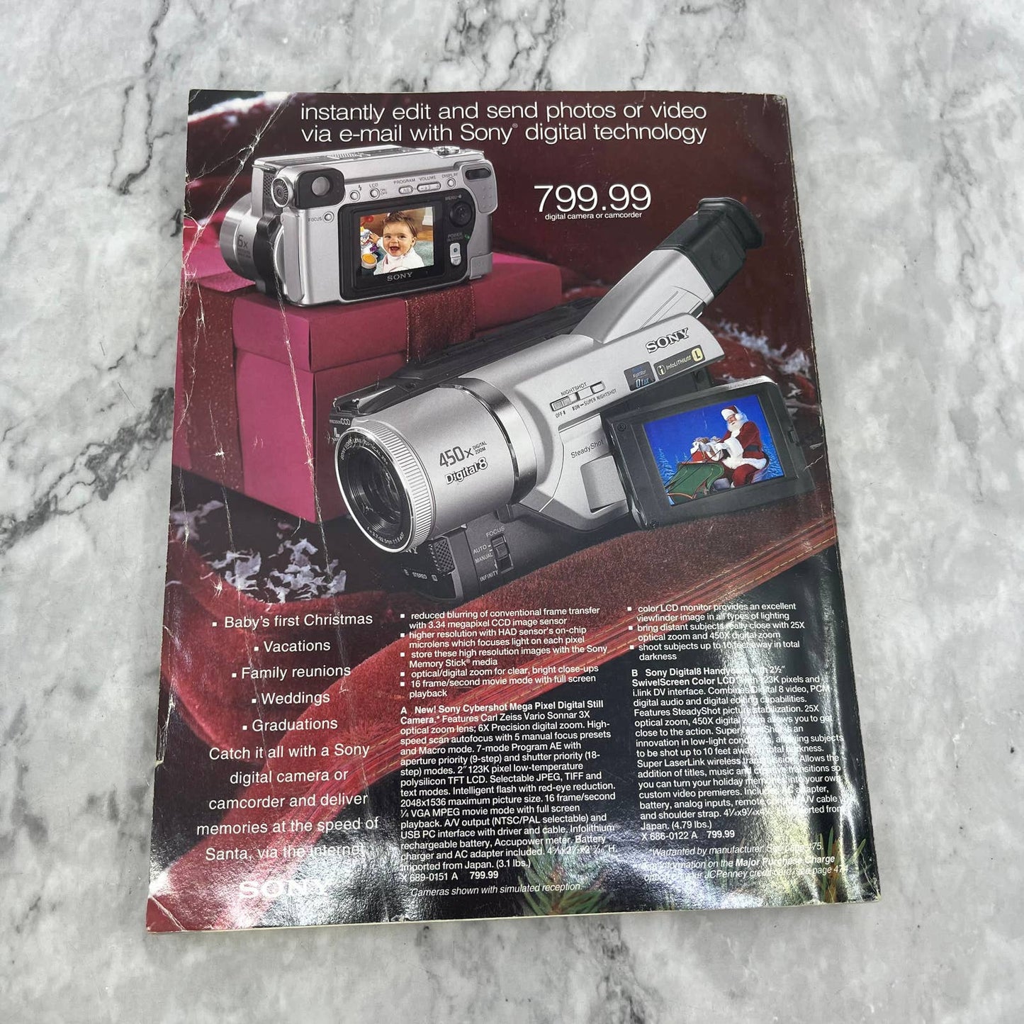 2000 JC Penny Christmas Wish Book Catalog - Great Vintage Toys & Gifts S3