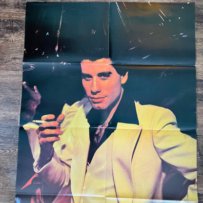 Vintage Saturday Night Fever Official Poster Magazine # 4 - 22x34” BA1