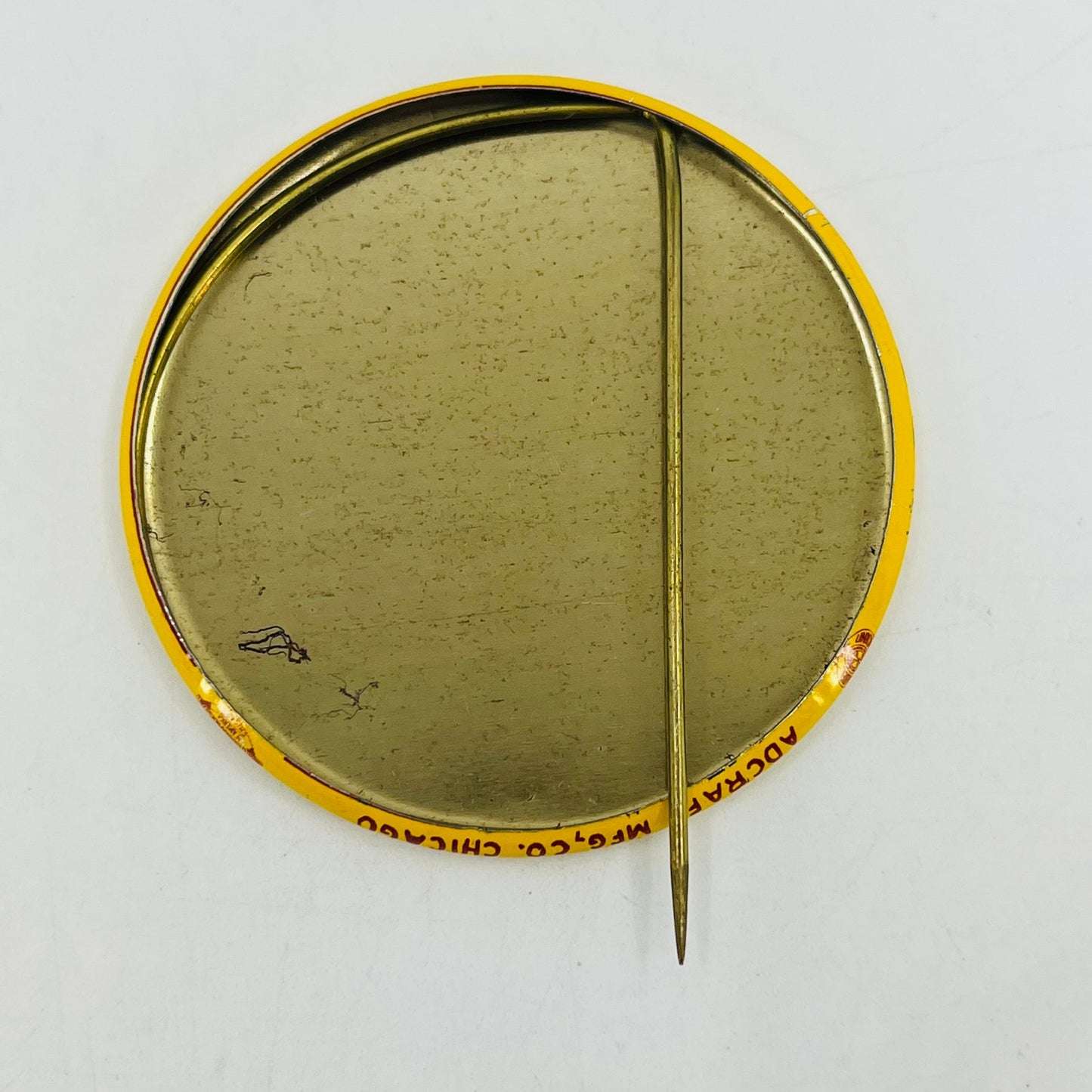 1960s Minnesota Fiz Says Golden Gophers Football Squash Wash Pinback Button SF4
