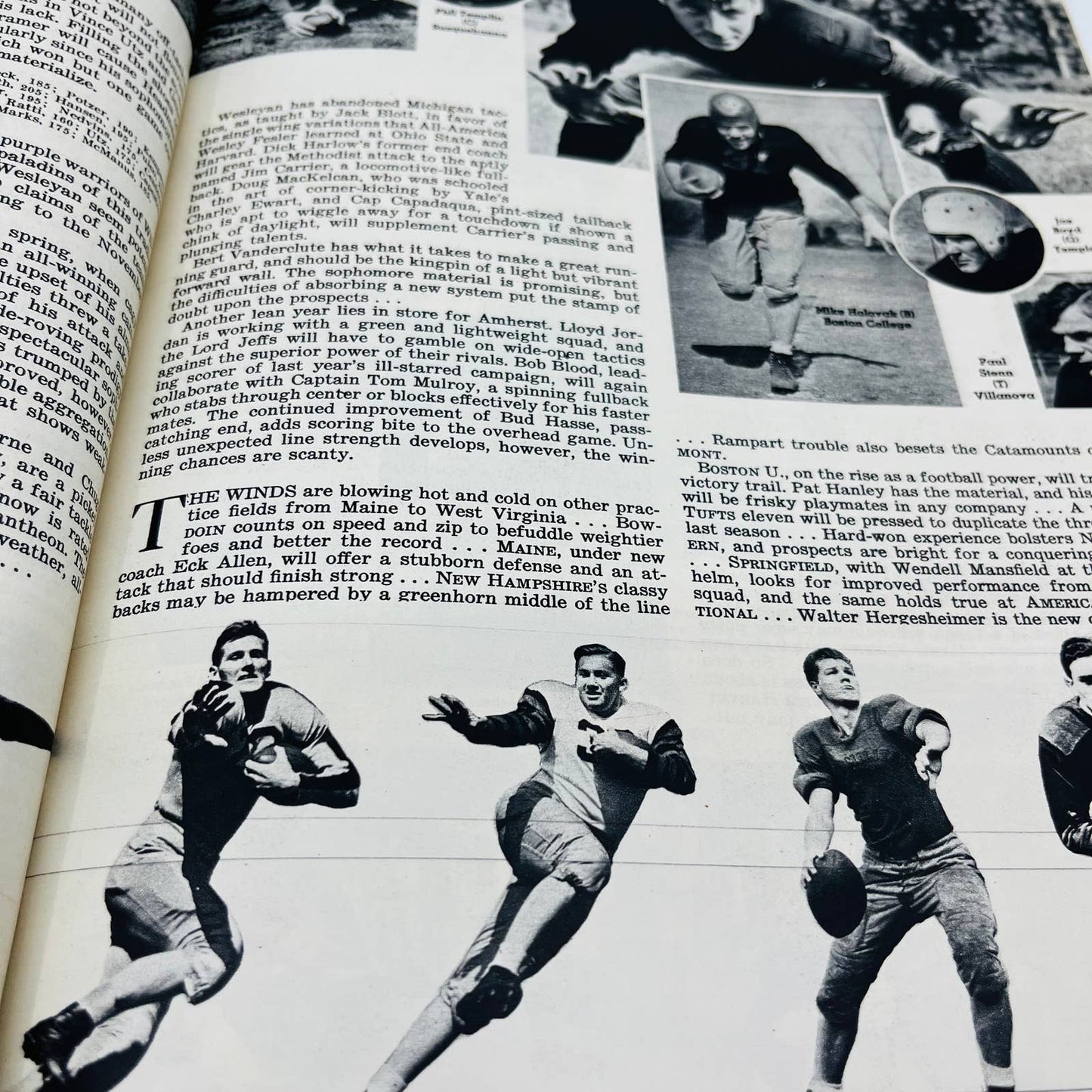 Illustrated Football Annual 1941 Magazine 600 Player Pictures Good Condition BA3