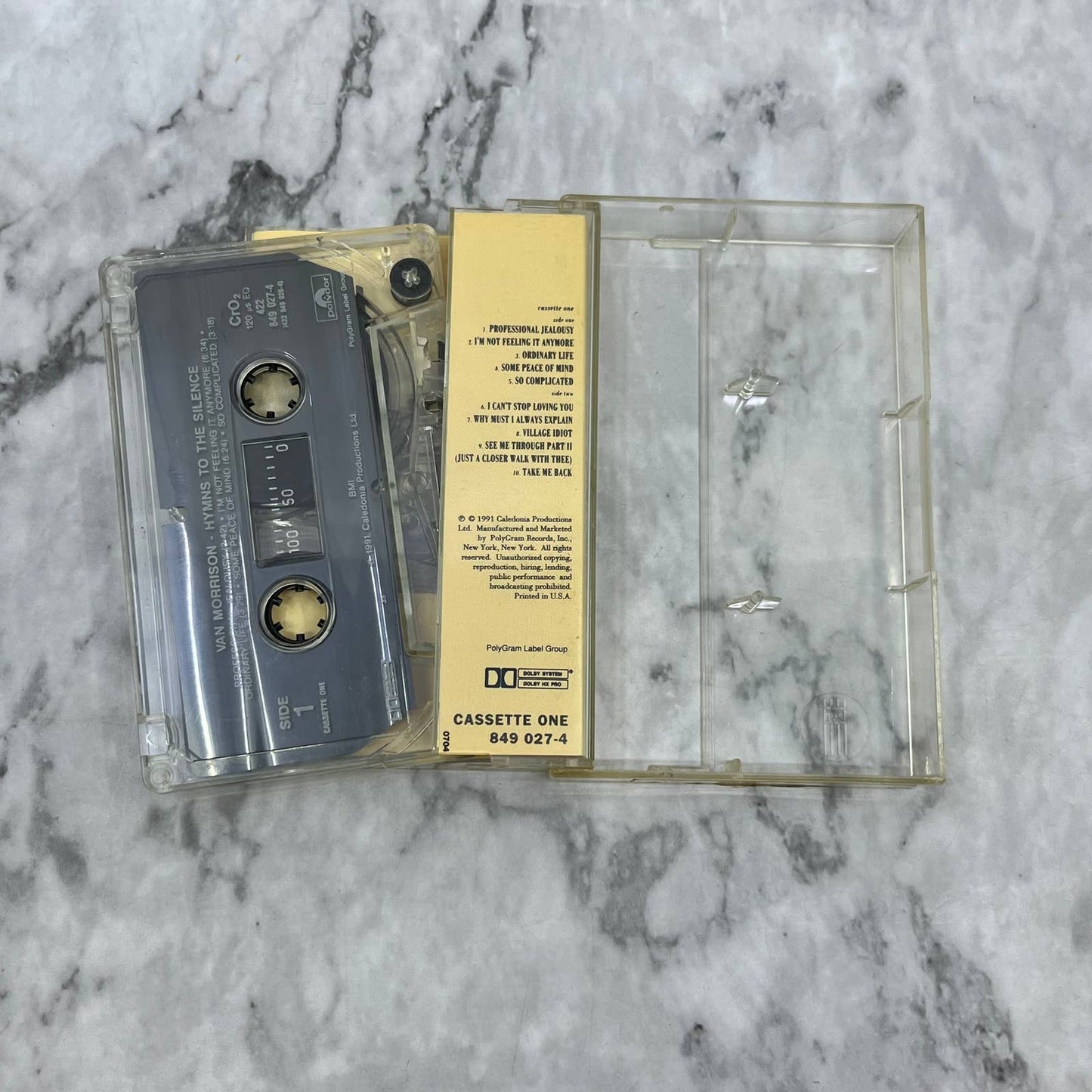 Van Morrison - Hymns To The Silence (TAPE ONE) Cassette Tape TH5-36