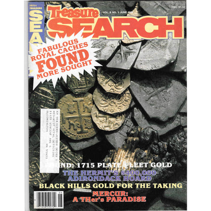Treasure Search Magazine 1980 June Metal Detecting Gold Diamonds M2