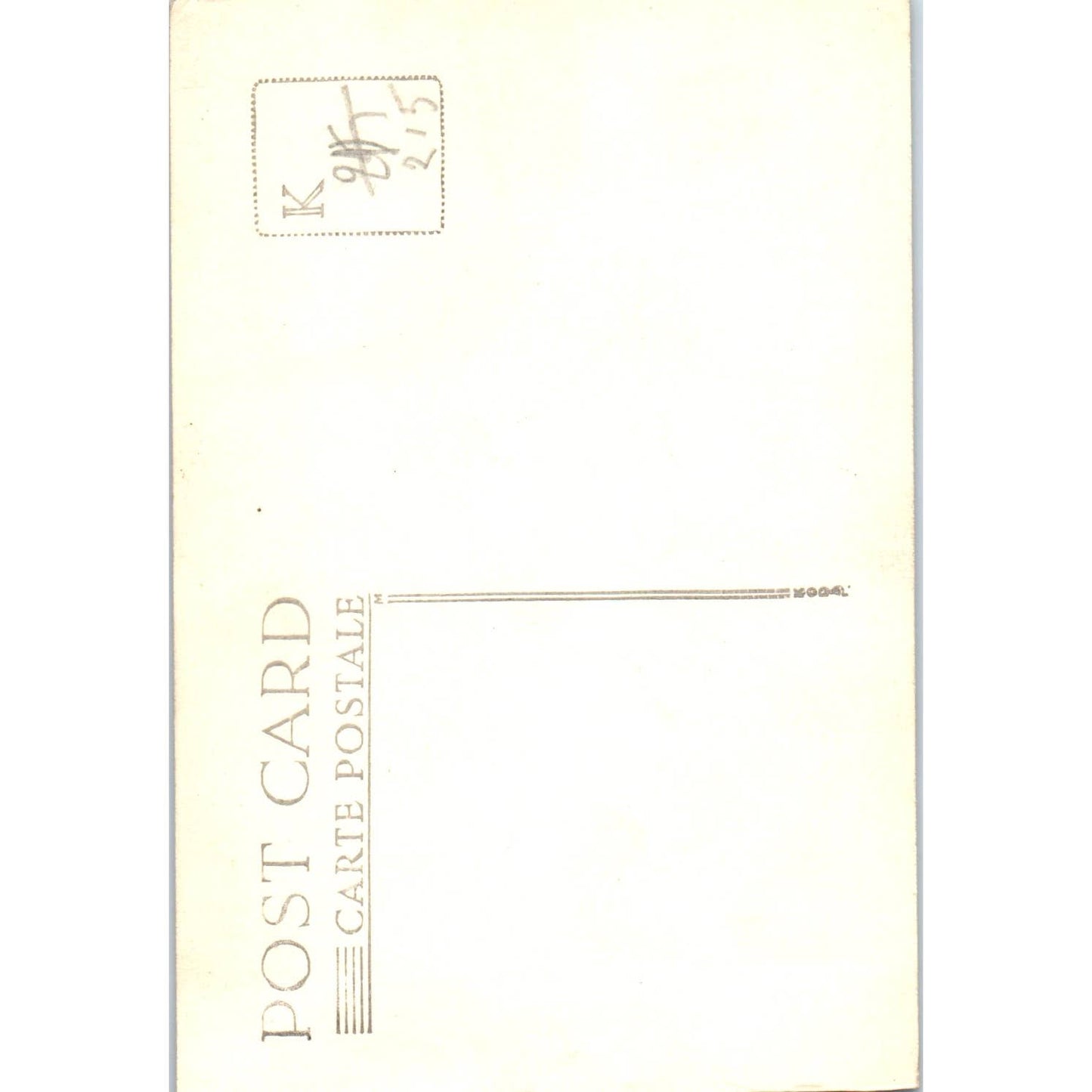 Vintage Postcard RPPC WWII Soldier Army North (5th Army) Class A EA3