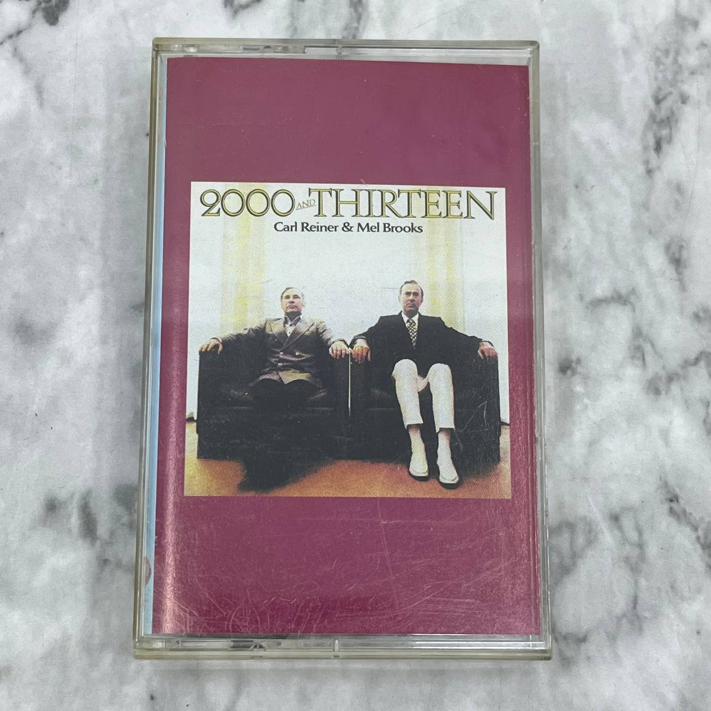 Carl Reiner And Mel Brooks - 2000 And Thirteen Cassette Tape TH5-35