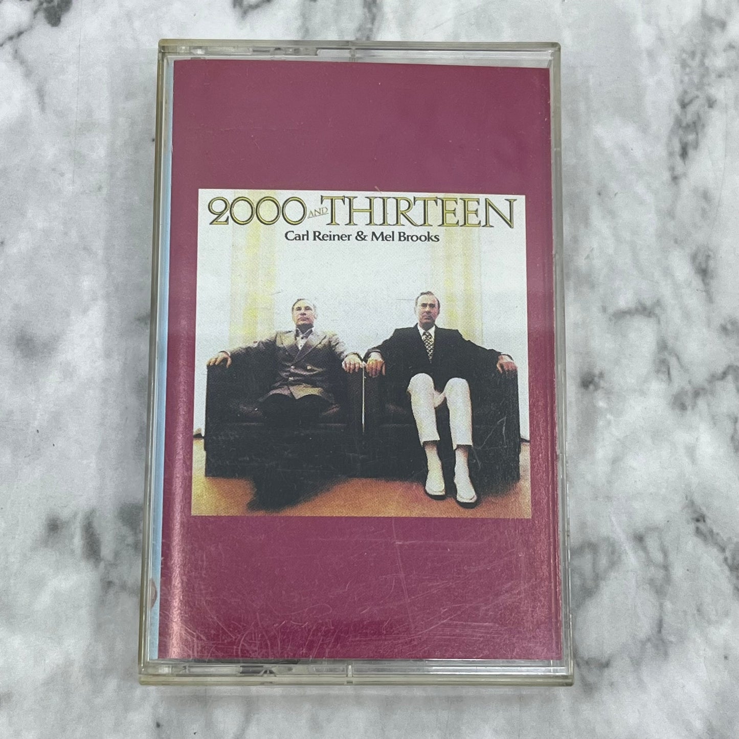 Carl Reiner And Mel Brooks - 2000 And Thirteen Cassette Tape TH9-T1-35
