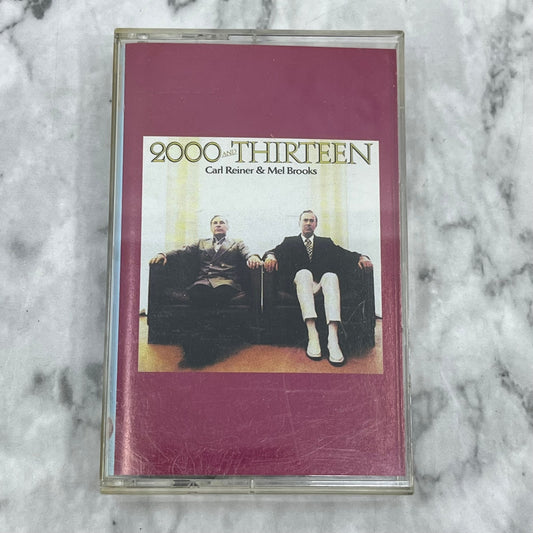 Carl Reiner And Mel Brooks - 2000 And Thirteen Cassette Tape TH9-T1-35