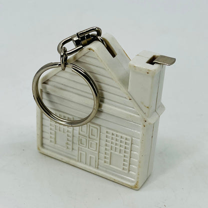 Vintage Advertising House Tape Measure Keychain Serve-365 SB2