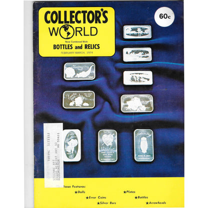 Long John Latham's Collector's World Bottles and Relics Magazine Feb 1974 M5
