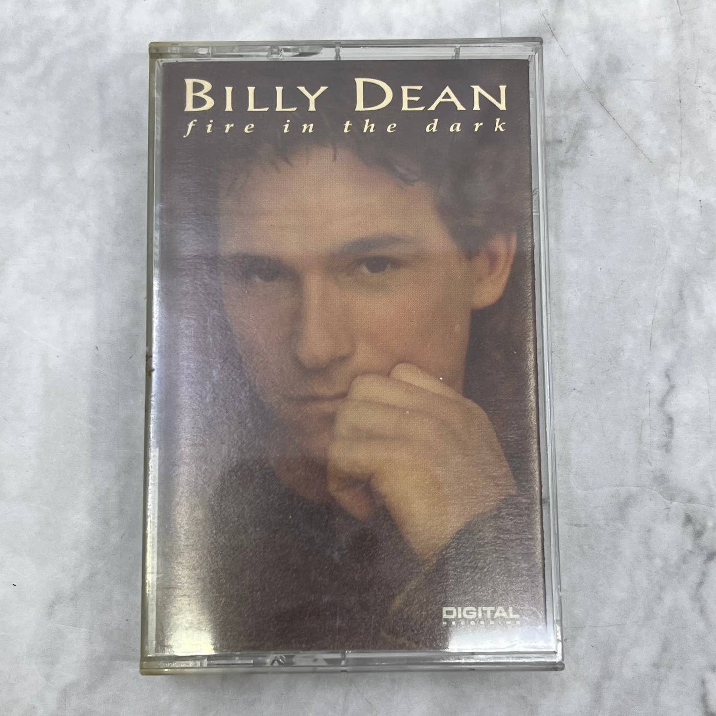 Billy Dean - Fire in the Dark (Cassette 1993) Cassette tape TB6-21