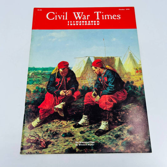 Vintage Civil War Times Illustrated October 1970 The Stanton-Sherman Controversy