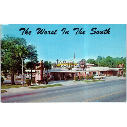 Thomas Motel, Restaurant and Cocktail Lounge Ormond Beach FL Postcard TK1-P12