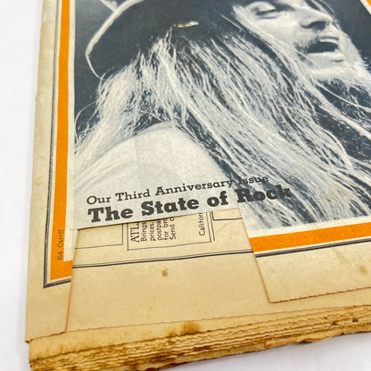 Rolling Stone Magazine #72 Dec 10 1970 Leon RUSSELL Guess Who Andy Warhol ad TF8