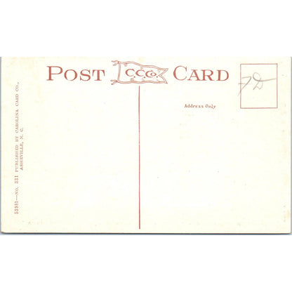 Administration Building USA General Hospital No. 19 Oteen NC Postcard TJ9-P2