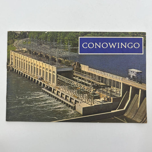 Vintage Conowingo Hydroelectric Plant, Susquehanna River Souvenir Booklet TG6