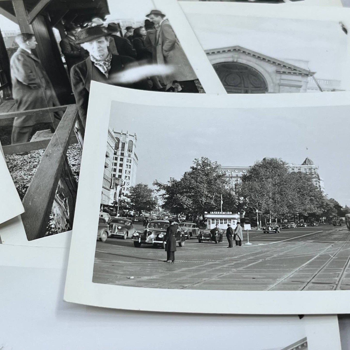 c1940 Huge Lot of 30+ Washington DC Black and White Photos 3x4" TF6