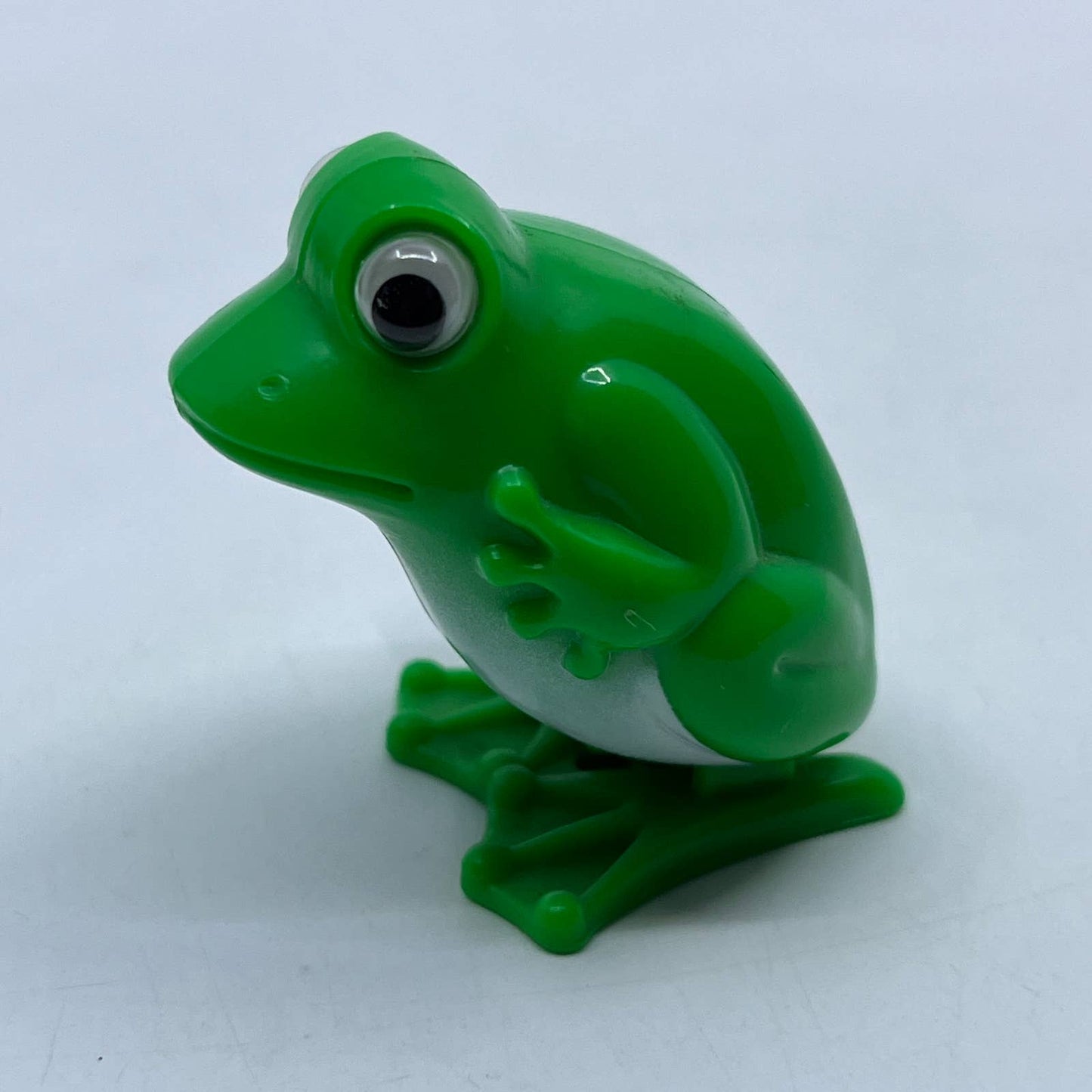 1977 Wind-Up Green Frog POCKET PETS Tomy Toy WORKS SE3