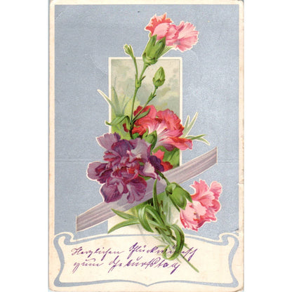 WWI German 1916 - Original Postcard TJ7-RP3