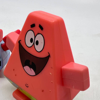 2009 Spongebob Burger King Toys Truth or Square SpongeBob Mr. Krabs Patrick TI4